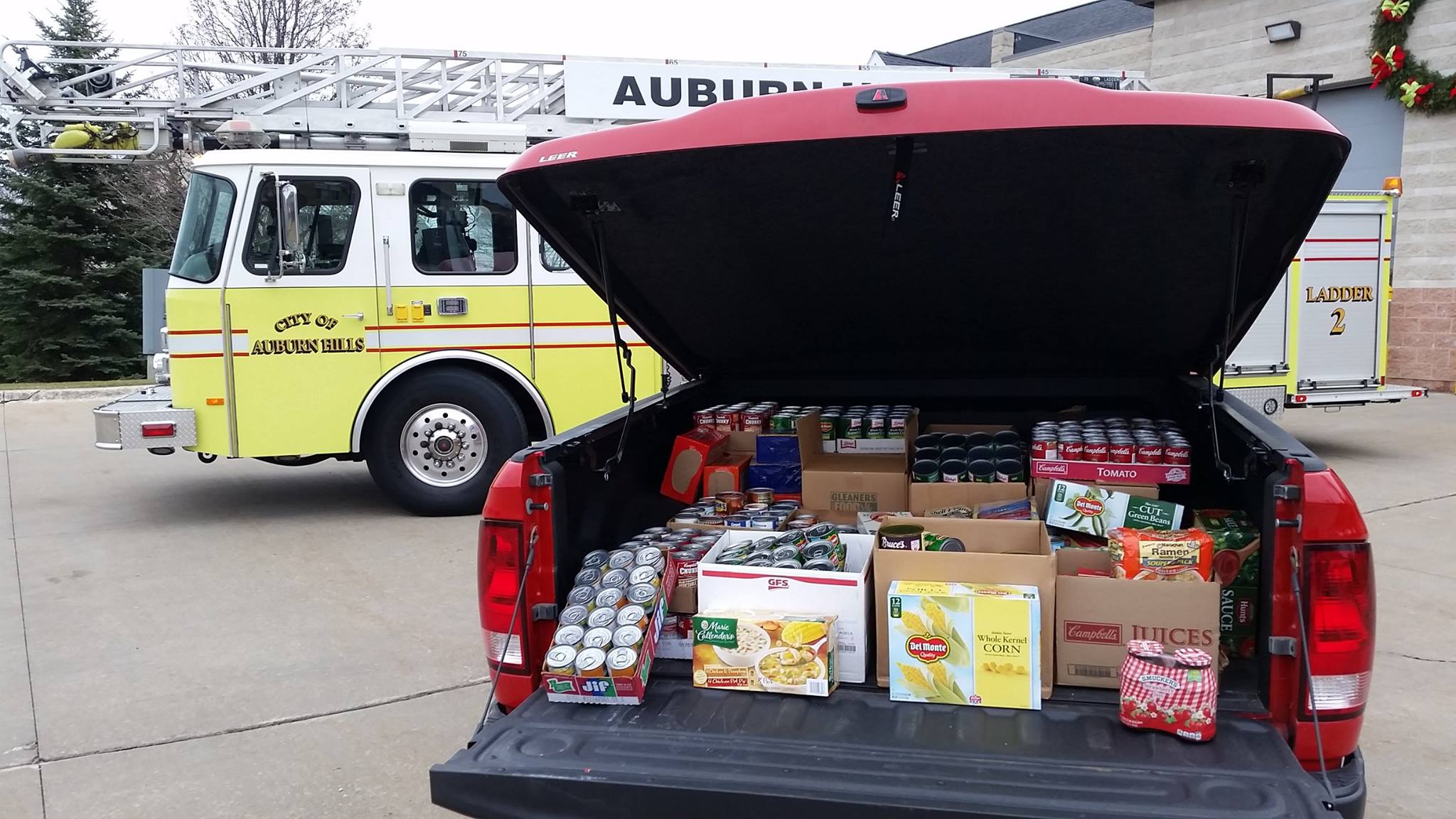 fire department food drive